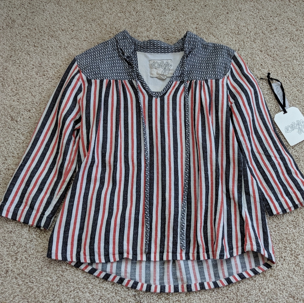 Ace & jig Constance top in cavalier S stri…